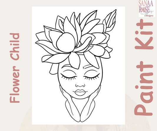 Flower Child Paint Kit